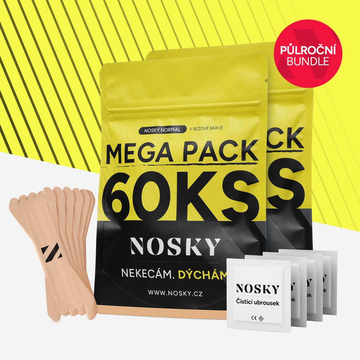 Půlroční zásoba