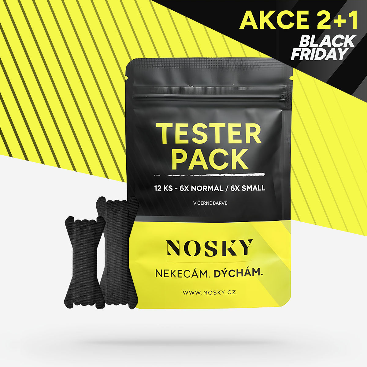 Tester Pack - Černé (12ks)