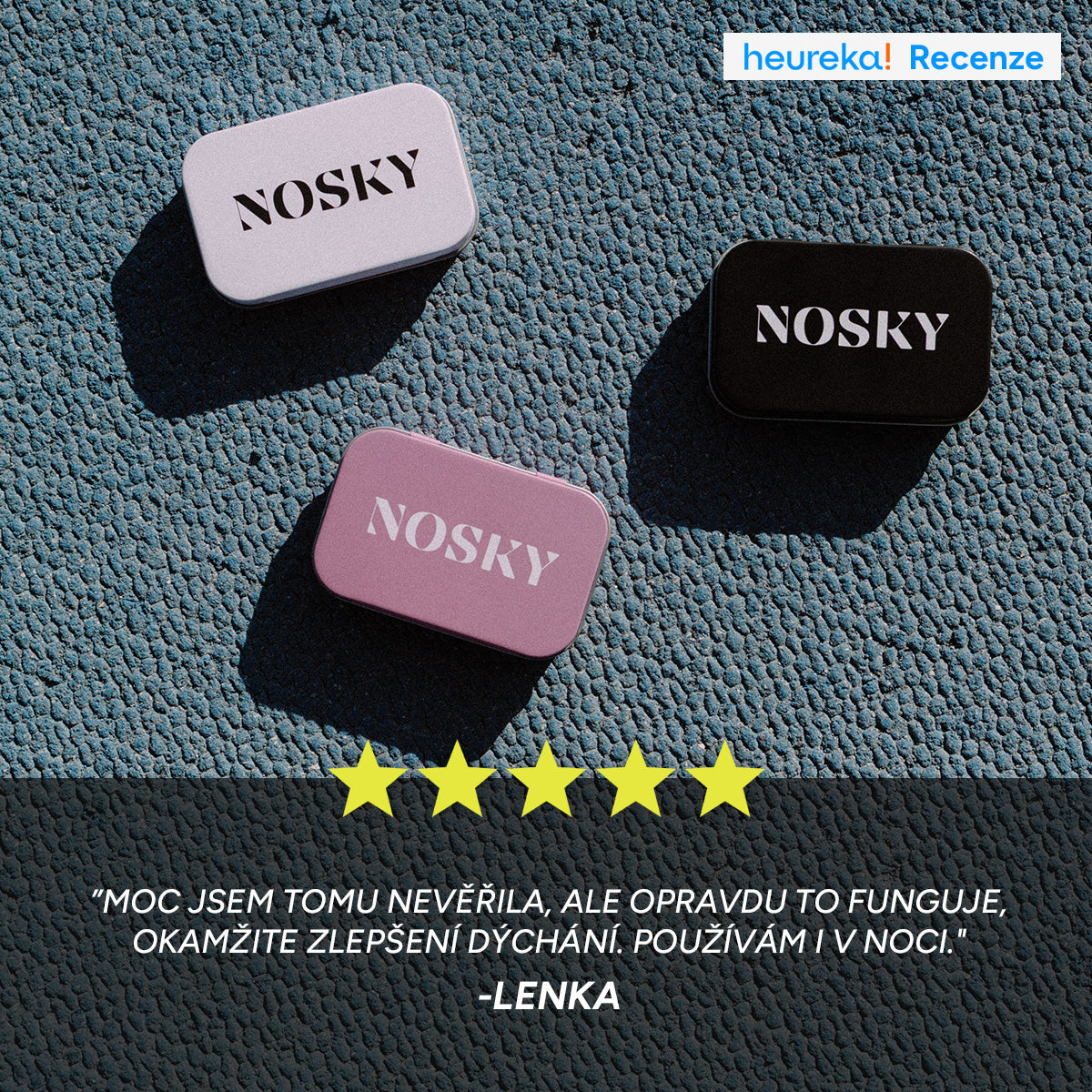 NOSKY 3.0 - Černé (30 ks)