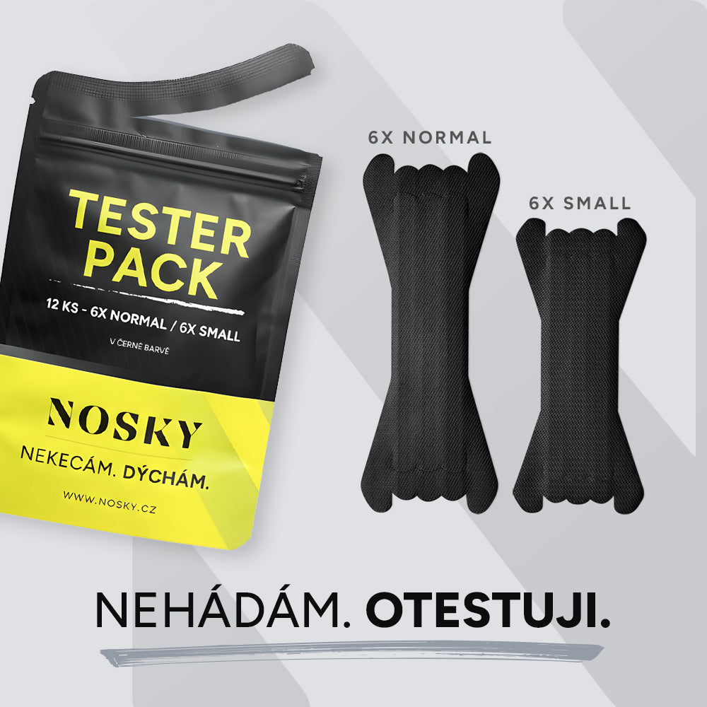 TesterPack - Černé (12ks)
