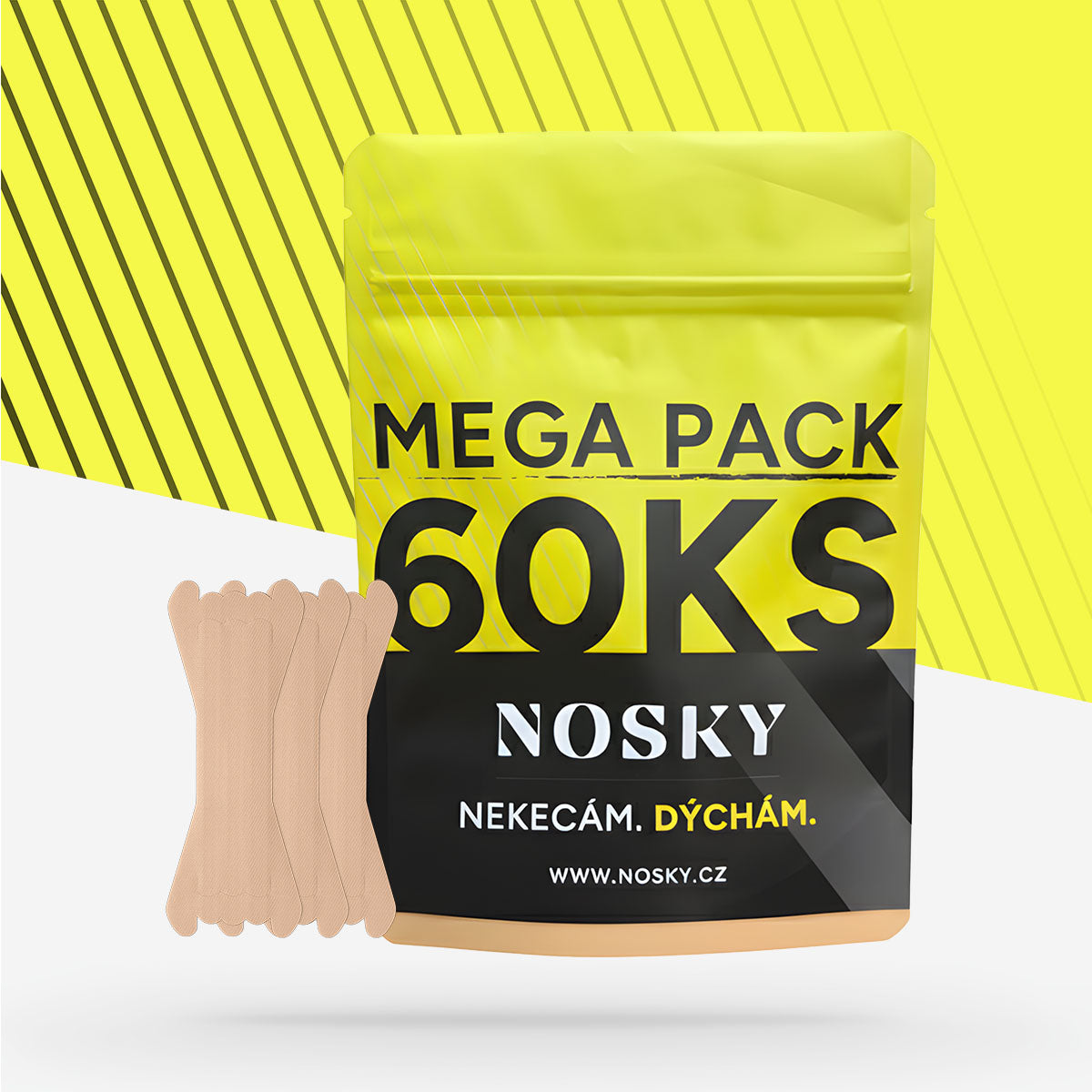 MegaPack - Béžové (60ks)