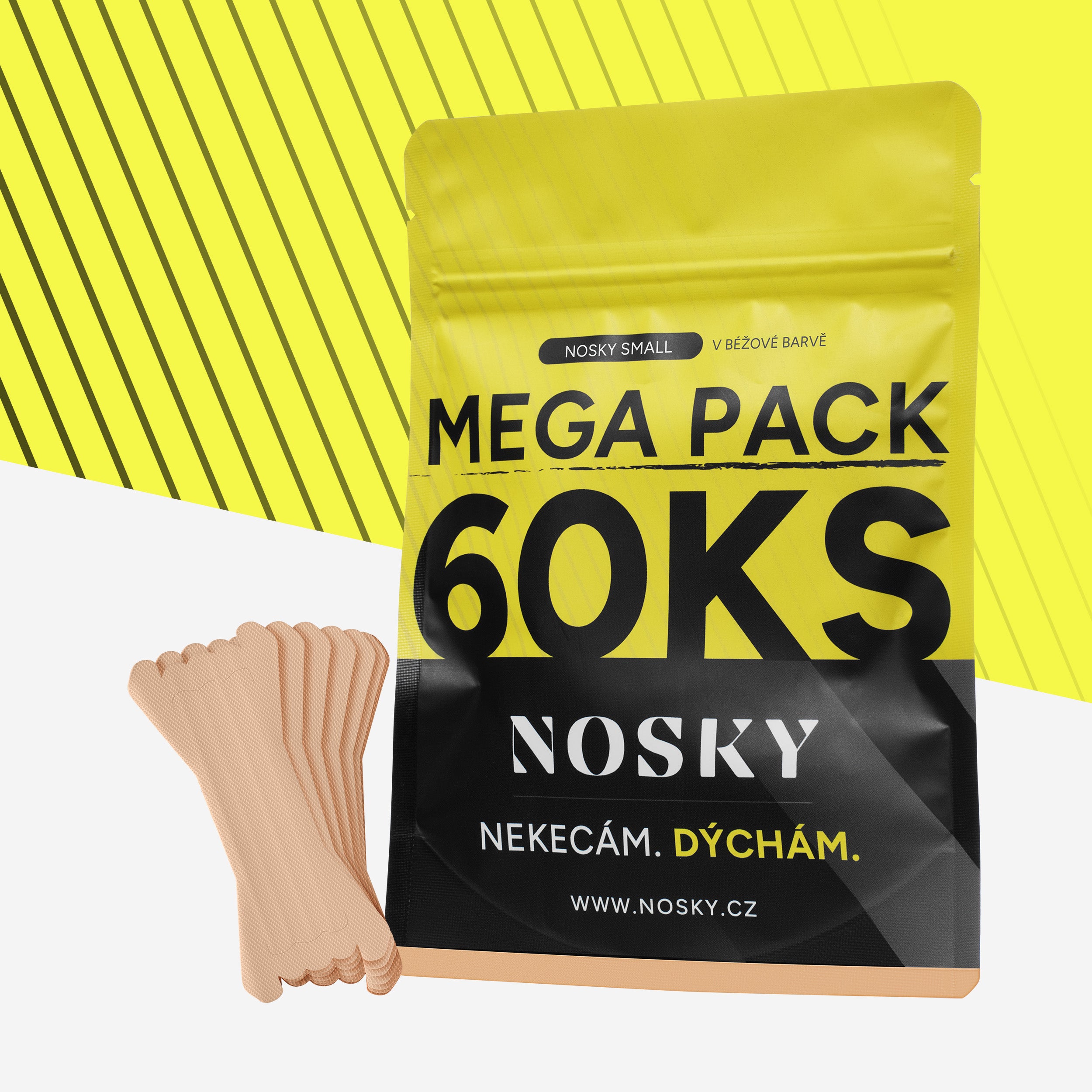 Mega Pack - Béžové (60ks)