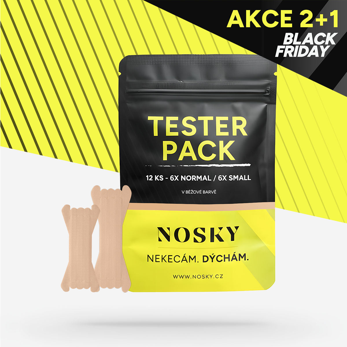 Tester Pack - Béžové (12ks)