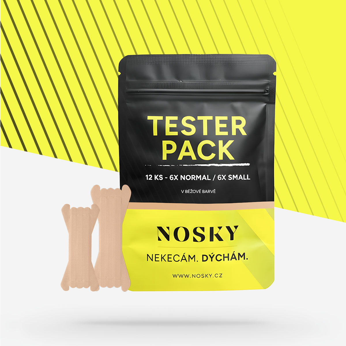 TesterPack - Béžové (12ks)