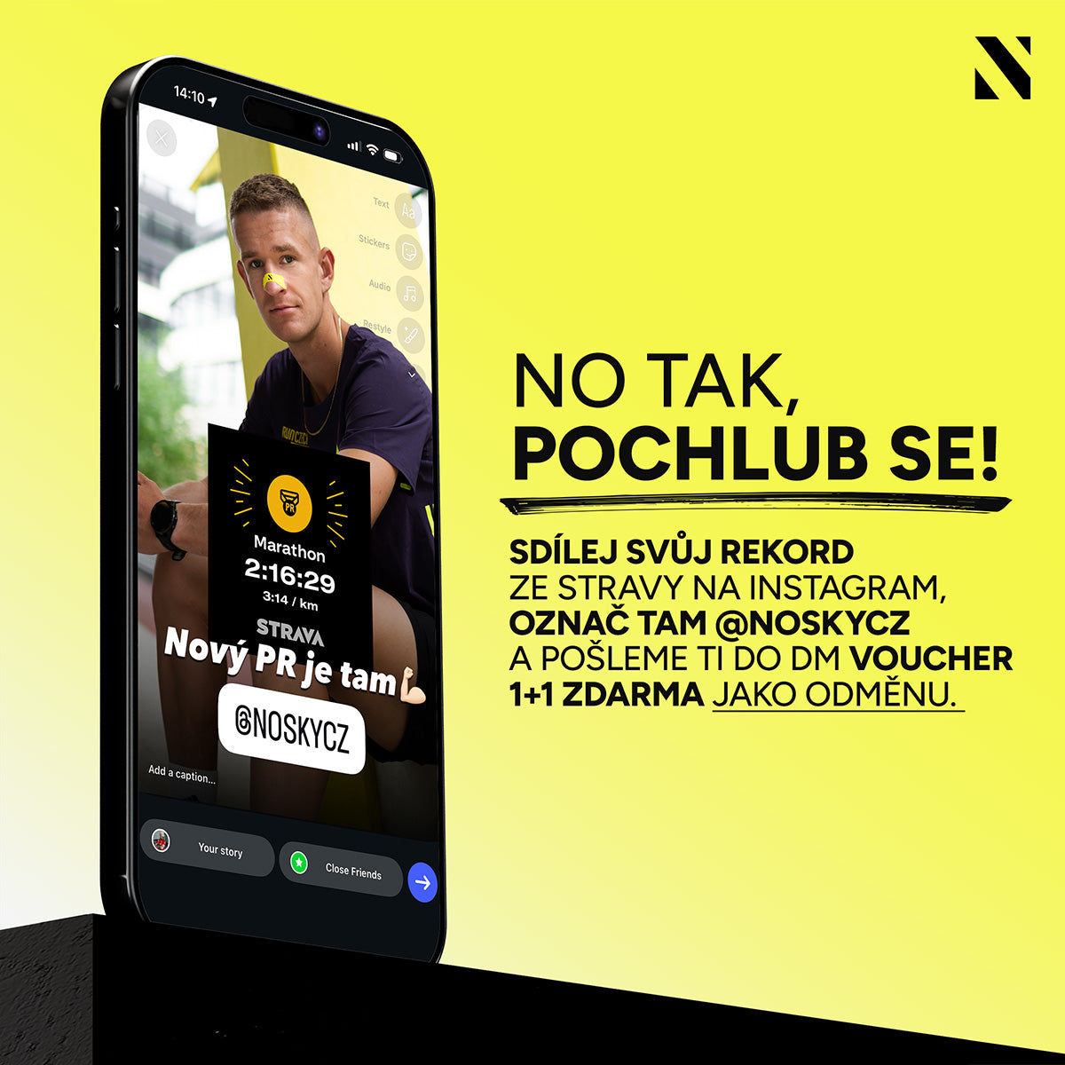 NOSKY 3.0 - P.R. YELLOW (30 ks)